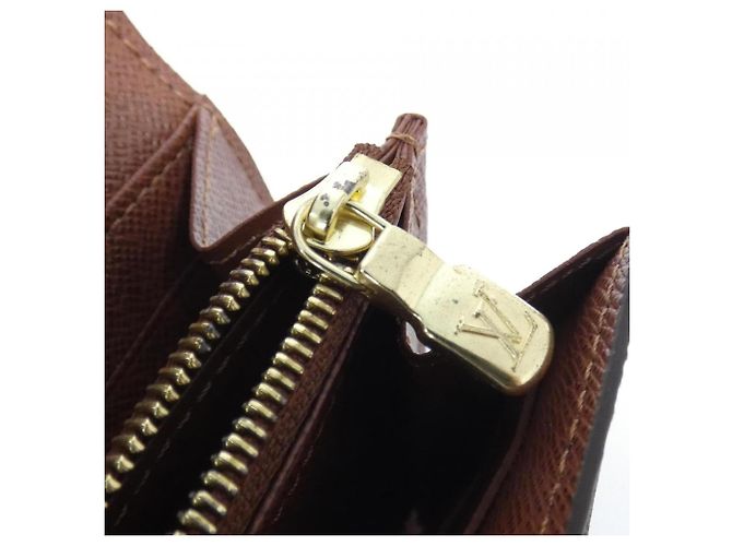 Portafoglio Sarah M60531 Monogramma Louis Vuitton Marrone - vista 7