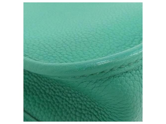 Borsa a Spalla Hermès Evelyn Amazon Verde Verde chiaro - vista 3