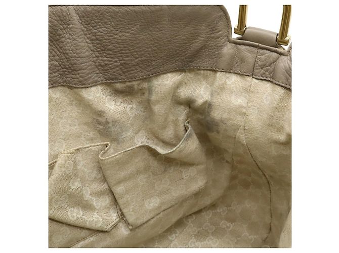 Borsa a mano/spalla Gucci Bamboo Grigio - vista 7
