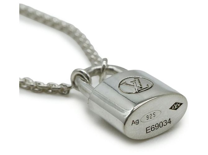 Collar Péndulo Silver Lockit UNICEF de Louis Vuitton Plata - vista 6