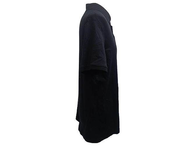 Hugo Boss Polo Regular-Fit Boss in Cotone Nero - vista 3