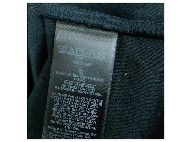 T-shirt a maniche lunghe Yeezy x Gap Dove in cotone verde - vista 5