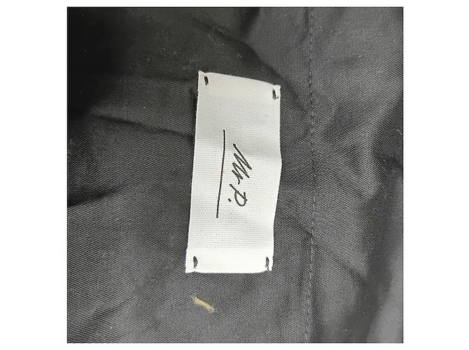 Autre Marque Mr. P. Straight-Leg Trousers in Black Wool - view 3