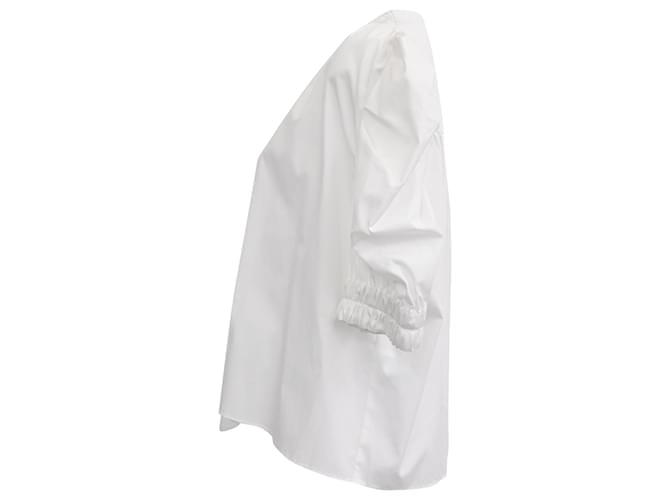 Blusa Iro en algodón blanco Crudo - vista 2