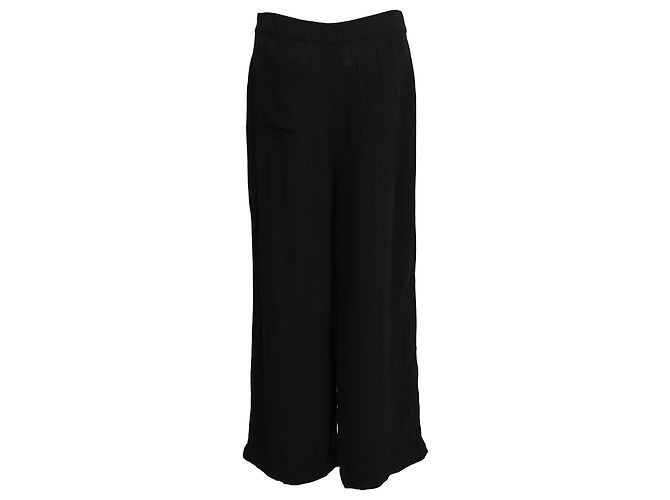 Apc A.P.C. Drawstring Pants in Black Polyester - view 3
