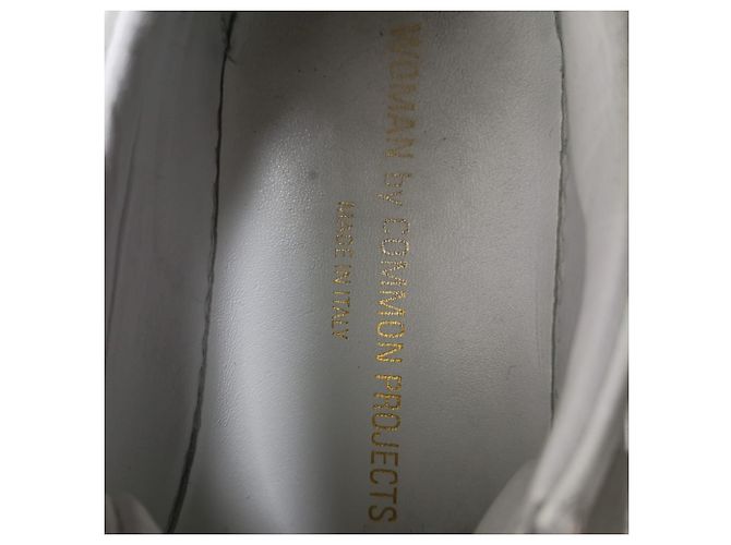 Autre Marque Baskets Original Achilles de Common Projects en cuir blanc Écru - vue 8
