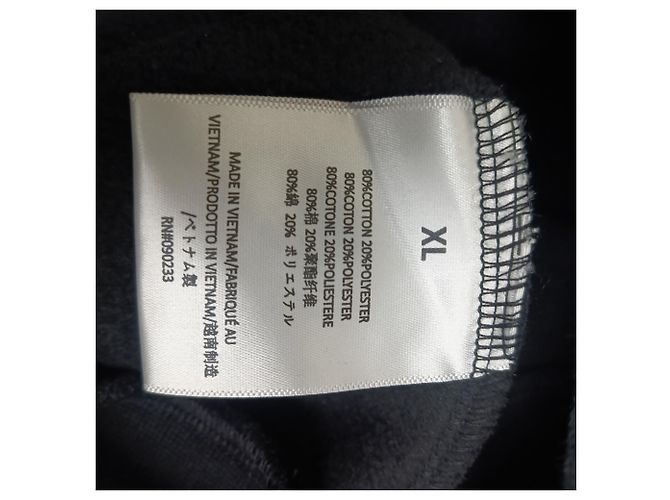 Fear of God Essentials Hoodie aus schwarzer Baumwolle - Ansicht 4
