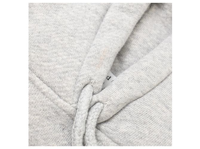 Sandro Logo Hoodie aus grauer Baumwolle - Ansicht 6