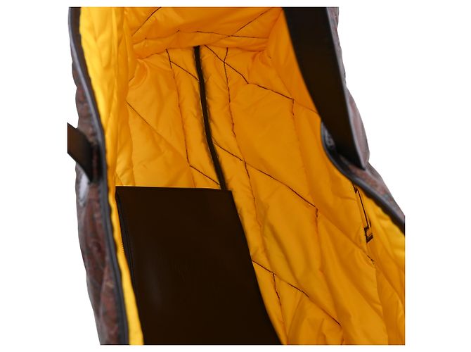 Etro Paisley-Print gesteppte Tragetasche aus braunem Nylon - Ansicht 5