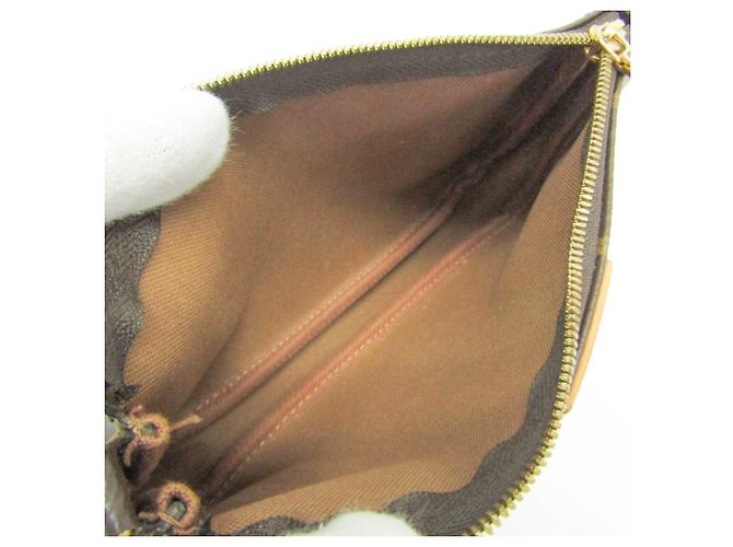 Multi Pochette Pochette Accessoires Multi Monogram Louis Vuitton per donne, Borsa a spalla Khaki, Monogramma Verde - vista 16