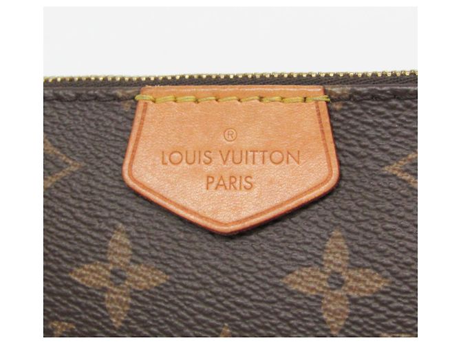 Multi Pochette Pochette Accessoires Multi Monogram Louis Vuitton per donne, Borsa a spalla Khaki, Monogramma Verde - vista 17