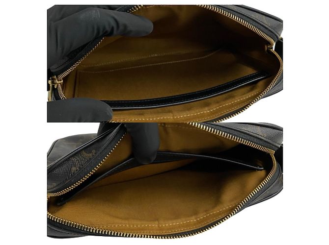 Céline Borsa Messenger Triomphe CELINE, Media, Pelle Vera, Spalla Marrone, - vista 8