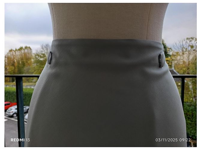 Falda Chloé de lana y seda Talla 36 - vista 7