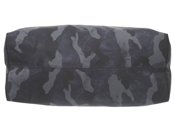 Prada Camouflage Nylon Navy Tote Bag - view 4