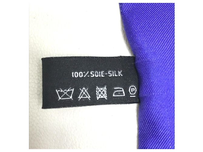 CHANEL Lenço Bandeau Coco Mark, Seda, Feminino, Multicolorido, Como Novo Multicor - vista 11