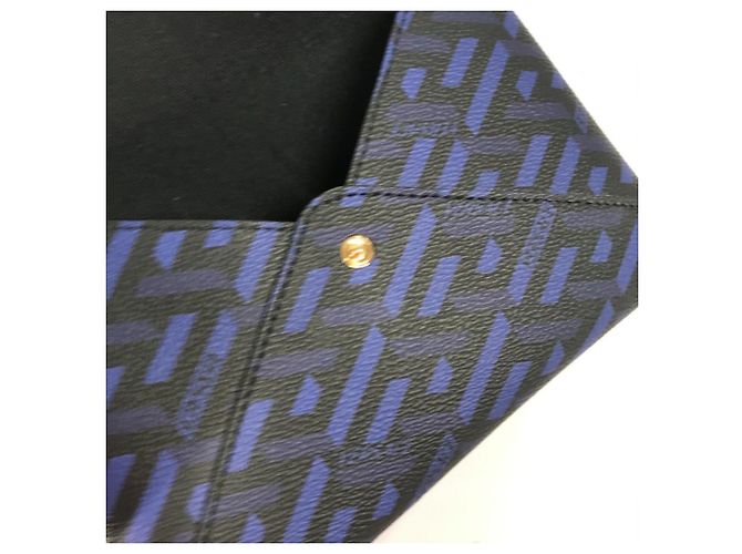 VERSACE Greca Clutch Tasche aus Leder für Damen - Blau - Ansicht 10