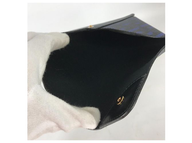 VERSACE Greca Clutch Tasche aus Leder für Damen - Blau - Ansicht 8