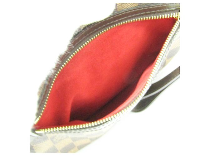 Evora Borsa a spalla Louis Vuitton Damier Évora MM da donna Ebano Marrone - view 10