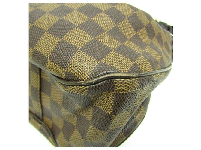 Evora Borsa a spalla Louis Vuitton Damier Évora MM da donna Ebano Marrone - view 5
