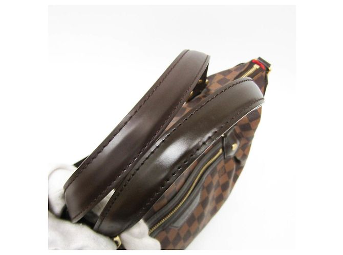 Evora Borsa a spalla Louis Vuitton Damier Évora MM da donna Ebano Marrone - view 7