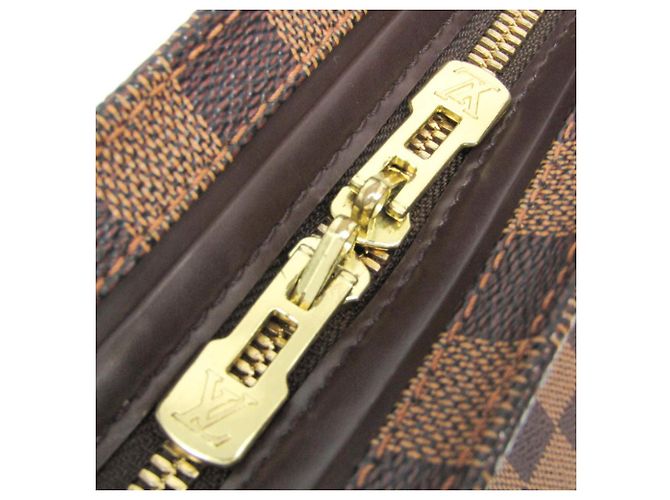 Borsa a spalla Chelsea Damier Louis Vuitton da donna marrone, Ebano - vista 11