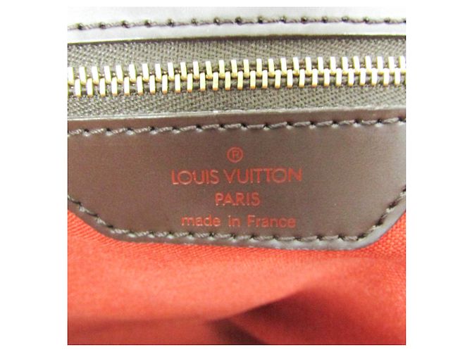 Borsa a spalla Chelsea Damier Louis Vuitton da donna marrone, Ebano - vista 16