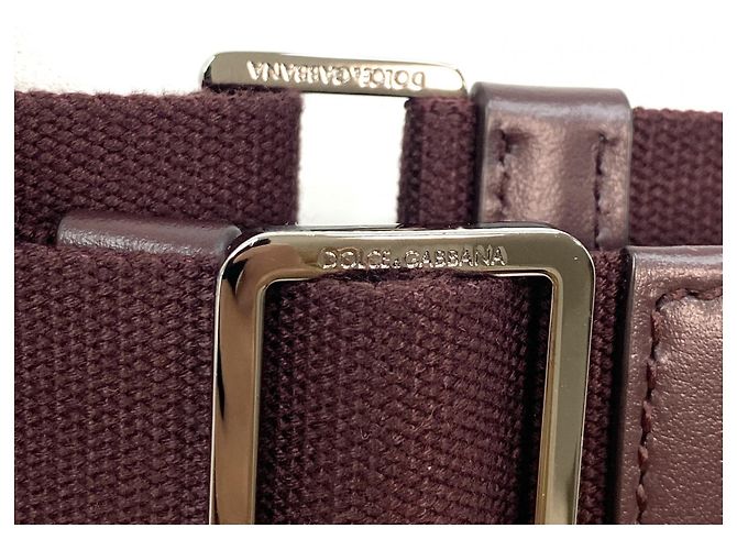 Bolsa de ombro D&G para homens em couro e madeira da Dolce & Gabbana - vista 12