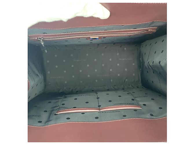Bolsa de ombro D&G para homens em couro e madeira da Dolce & Gabbana - vista 9