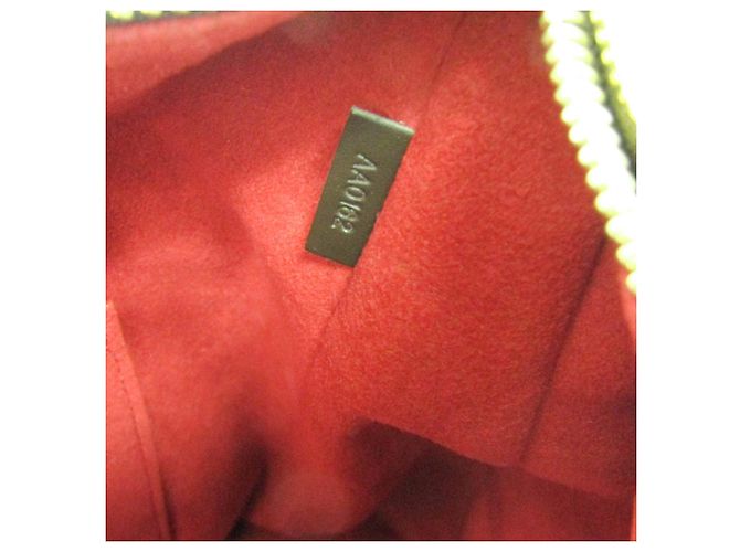 Borsa a mano Louis Vuitton Damier Evora MM da donna, borsa a spalla Ebano Marrone - vista 16