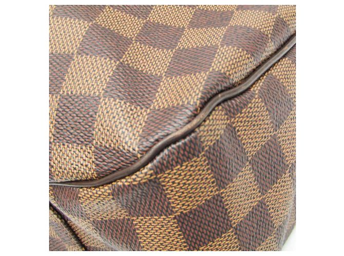 Borsa a mano Louis Vuitton Damier Evora MM da donna, borsa a spalla Ebano Marrone - vista 5