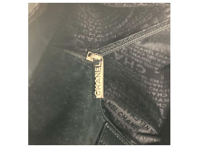 CHANEL Chanel bag, crossbody, CC, Coco mark, design, flap, shoulder leather, men's, black - view 4