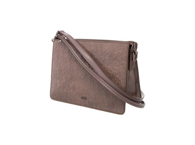 Christian Dior MONOGRAMMA OBLIQUE lucido medio Marrone - vista 2