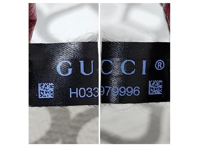 Borsa a secchiello mini in tela rivestita Gucci Doraemon x Gucci Beige Bordò - vista 3