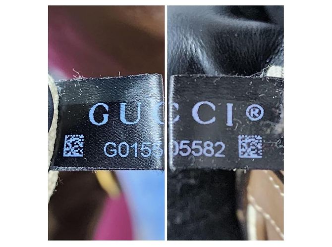 Borsa a Spalla/Crossbody Gucci GG Supreme Marrone/Crema Crudo - vista 3