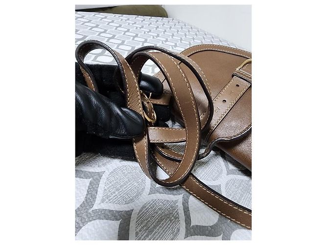 Borsa a Spalla/Crossbody Gucci GG Supreme Marrone/Crema Crudo - vista 8