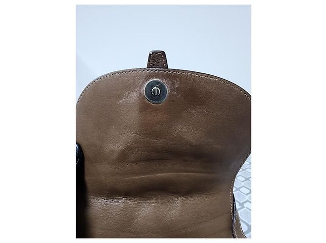 Borsa a Spalla/Crossbody Gucci GG Supreme Marrone/Crema Crudo - vista 9