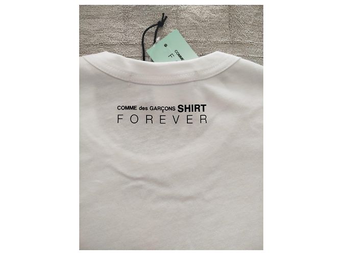Comme Des Garcons Camiseta COMME des GARÇONS SHIRT Forever Blanca Blanco - vista 4