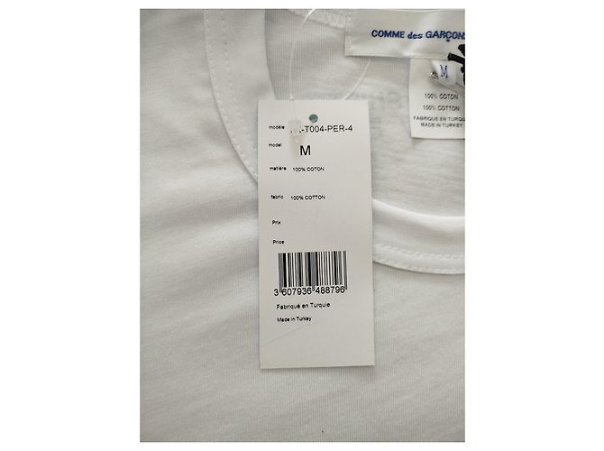 Comme Des Garcons Camiseta COMME des GARÇONS SHIRT Forever Blanca Blanco - vista 5