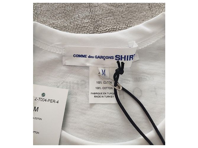 Comme Des Garcons Camiseta COMME des GARÇONS SHIRT Forever Blanca Blanco - vista 6