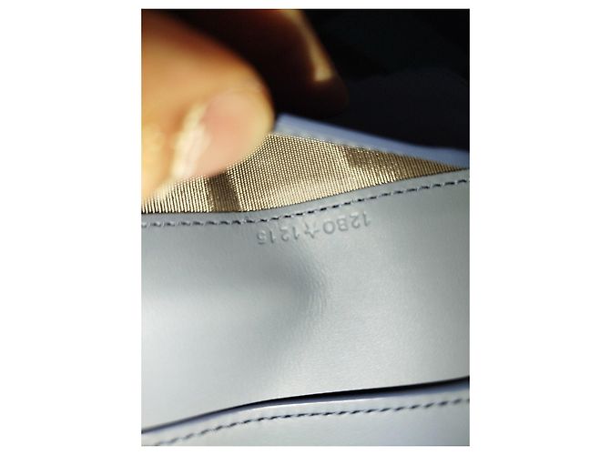 Dior Les Fleurs Du Mal Blue Leather Wallet - view 9