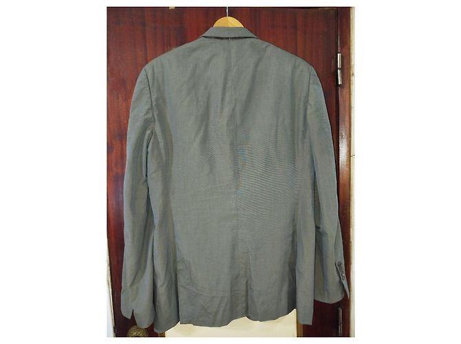 Blazer Prada in Cotone Grigio - vista 4