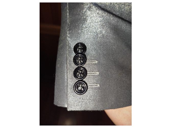 Blazer Metallico Argento Dolce & Gabbana - vista 7