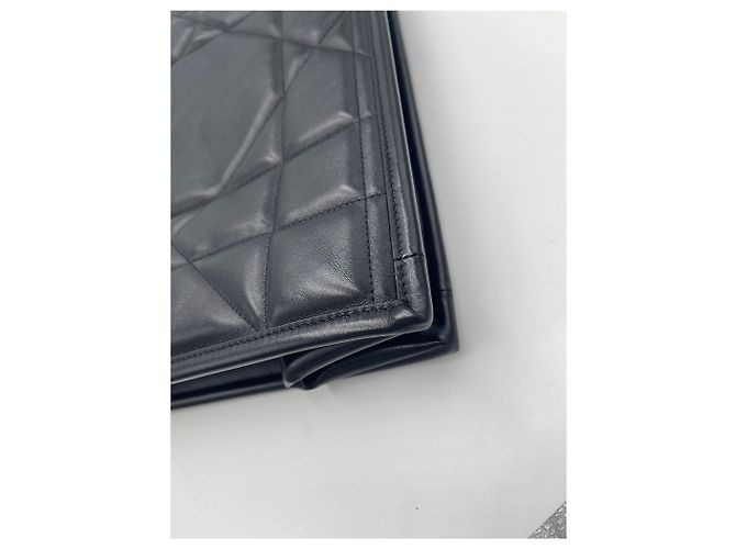 Christian Dior Essential Tote Archicannage aus Kalbsleder Medium Schwarz - Ansicht 6