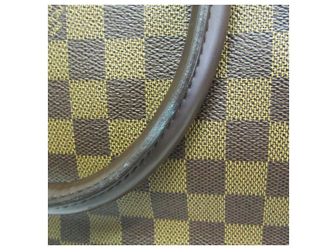 Borsa Boston Damier Greenwich PM Louis Vuitton per uomini e donne Ebano Marrone - vista 6