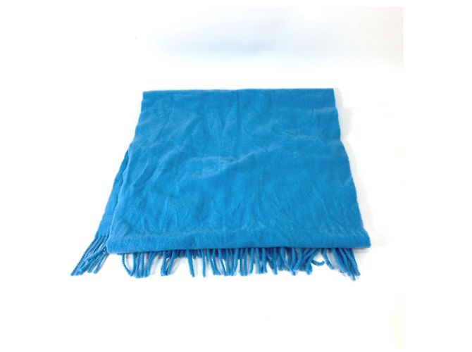 Sciarpa con frange Moncler blu - vista 2