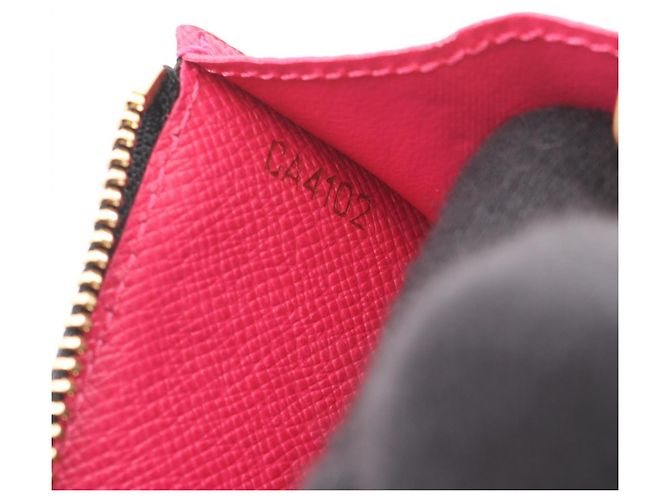 Billetera Pochette Cle de Louis Vuitton con monedero Negro Roja Multicolor - vista 5