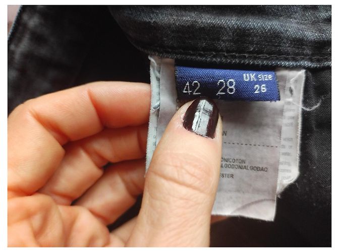 Jeans dritti Trussardi Jeans neri in cotone con dettagli gioiello - vista 7