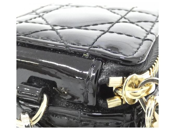 Borsa a mano Christian Dior Lady S0976OVRB Nero - vista 4