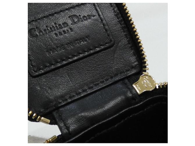 Borsa a mano Christian Dior Lady S0976OVRB Nero - vista 8