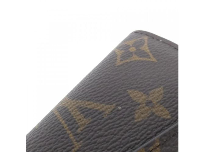 Portafoglio Sarah Monogram Louis Vuitton Marrone Rosa - vista 4